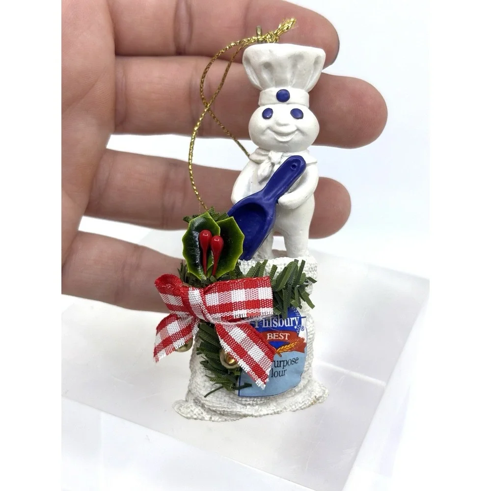 Vtg Pillsbury Doughboy Christmas Ornament 2001 Collectible